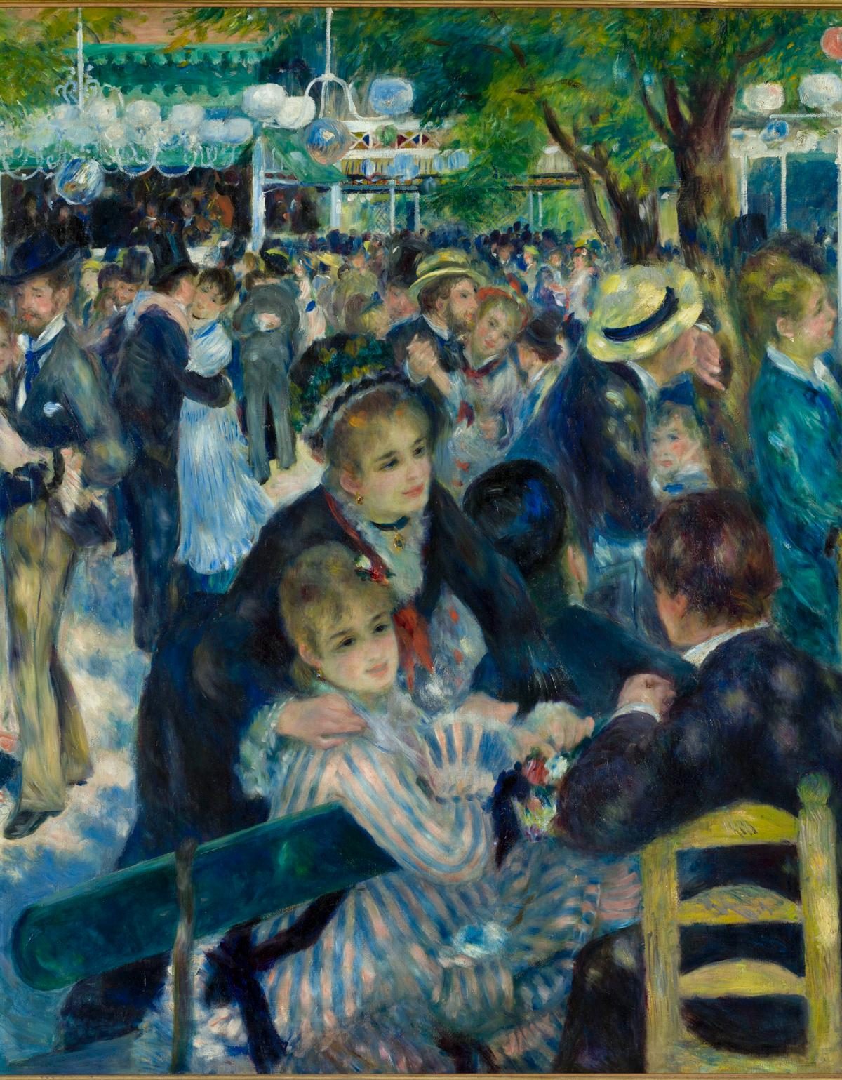 Bal du moulin de la Galette, peinture de Renoir